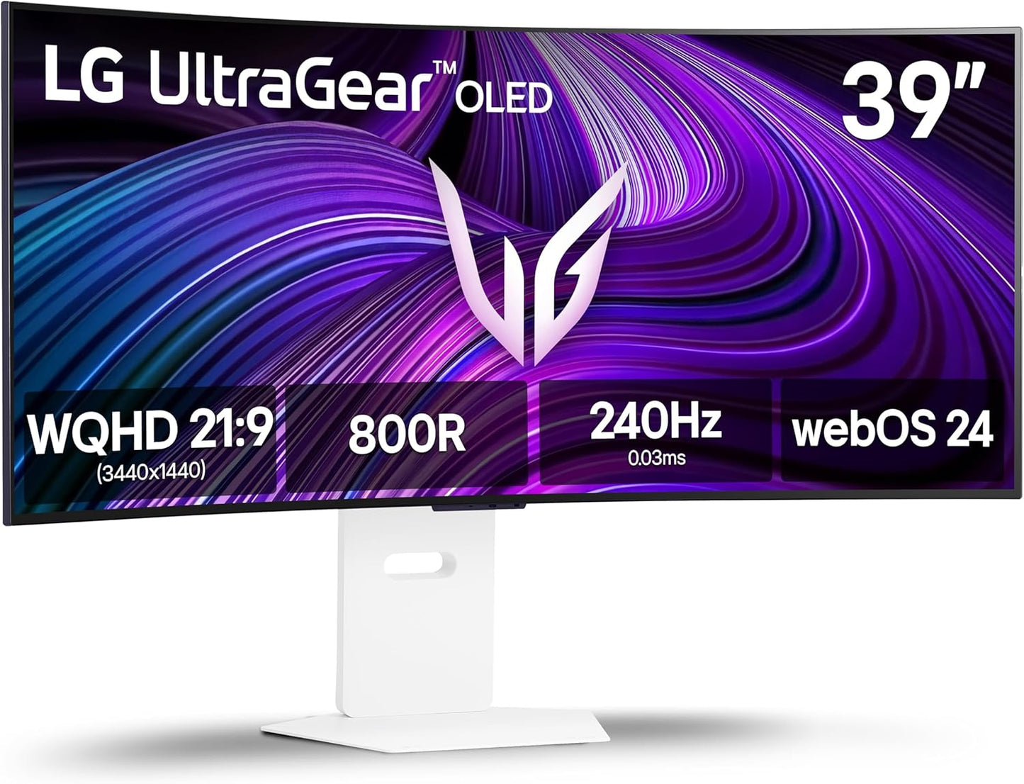 LG 39-Inch Ultragear WQHD (3440 X 1440) OLED Curved Gaming Monitor 240Hz