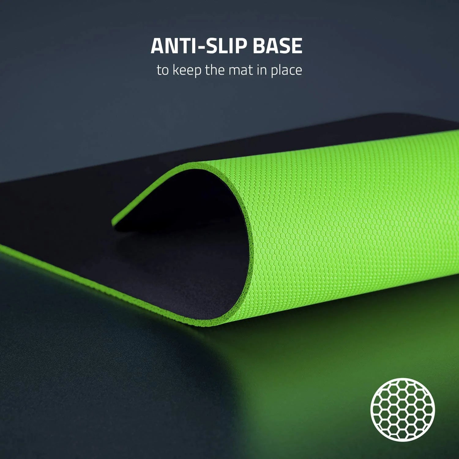 Gigantus V2 Cloth Gaming Mouse Pad (XXL): Thick, High-Density Foam Non-Slip Base, Black