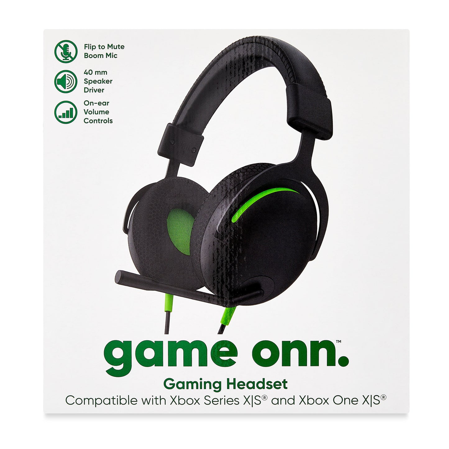 ONN Wired Gaming Headset 