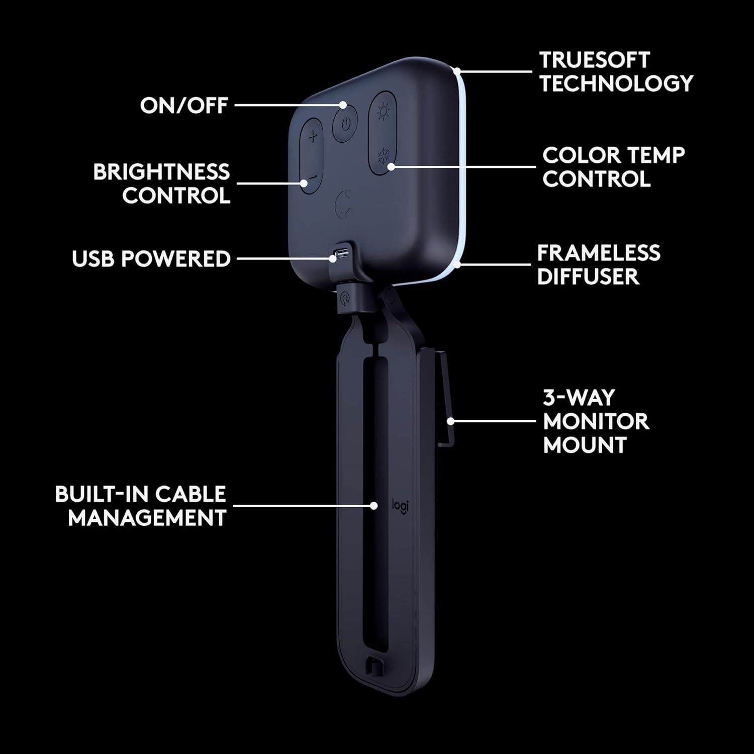 Logitech for Creators Litra Glow Premium LED Streaming 
