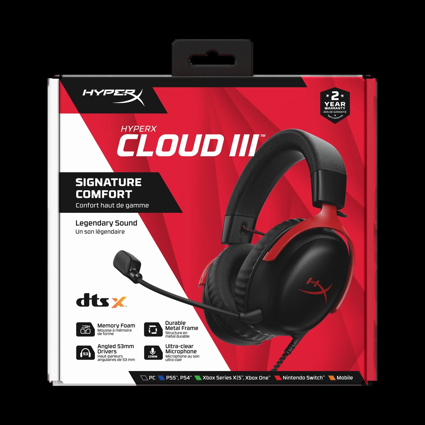 HyperX Cloud III  Wired Gaming Headset