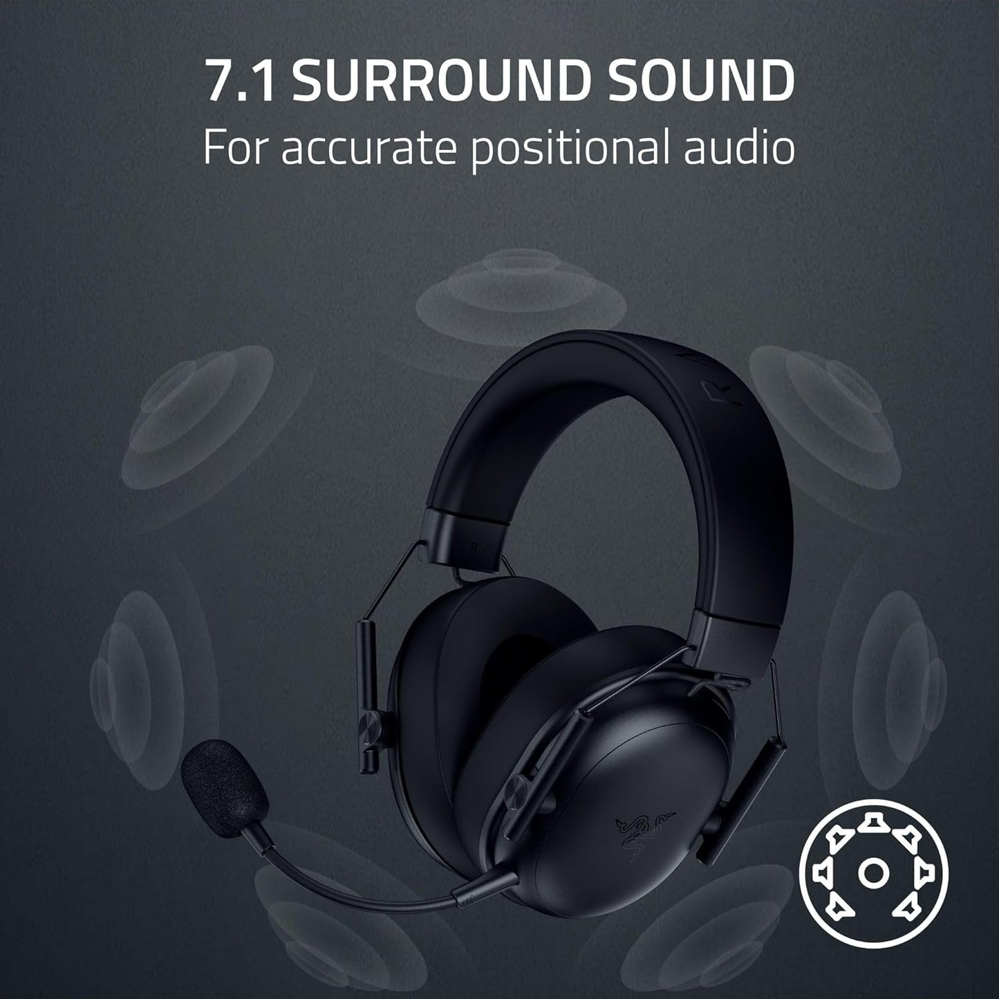 Razer Blackshark V3 X Hyperspeed Wireless Gaming Headset