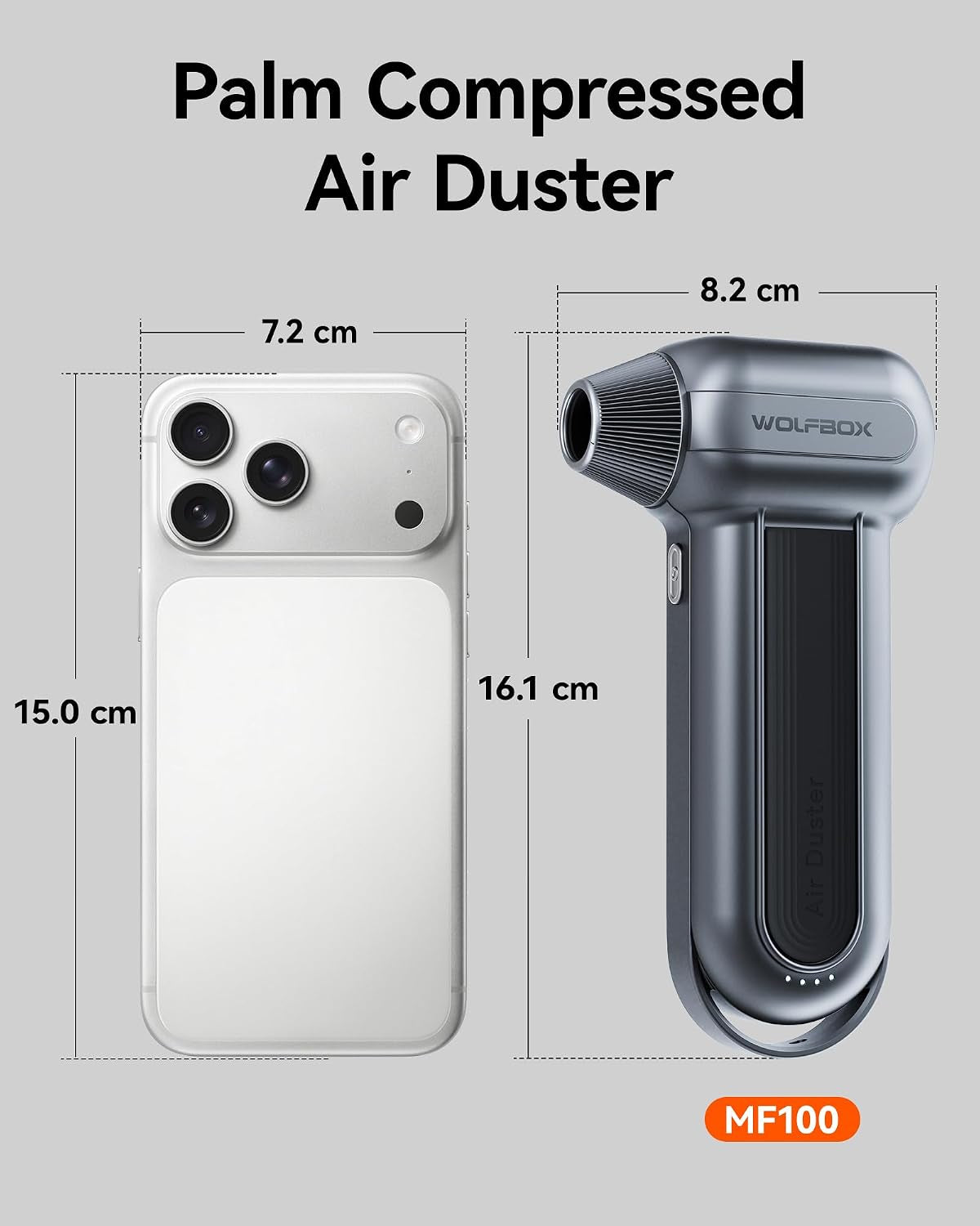 Wolfbox MF100 Compressed Air Duster