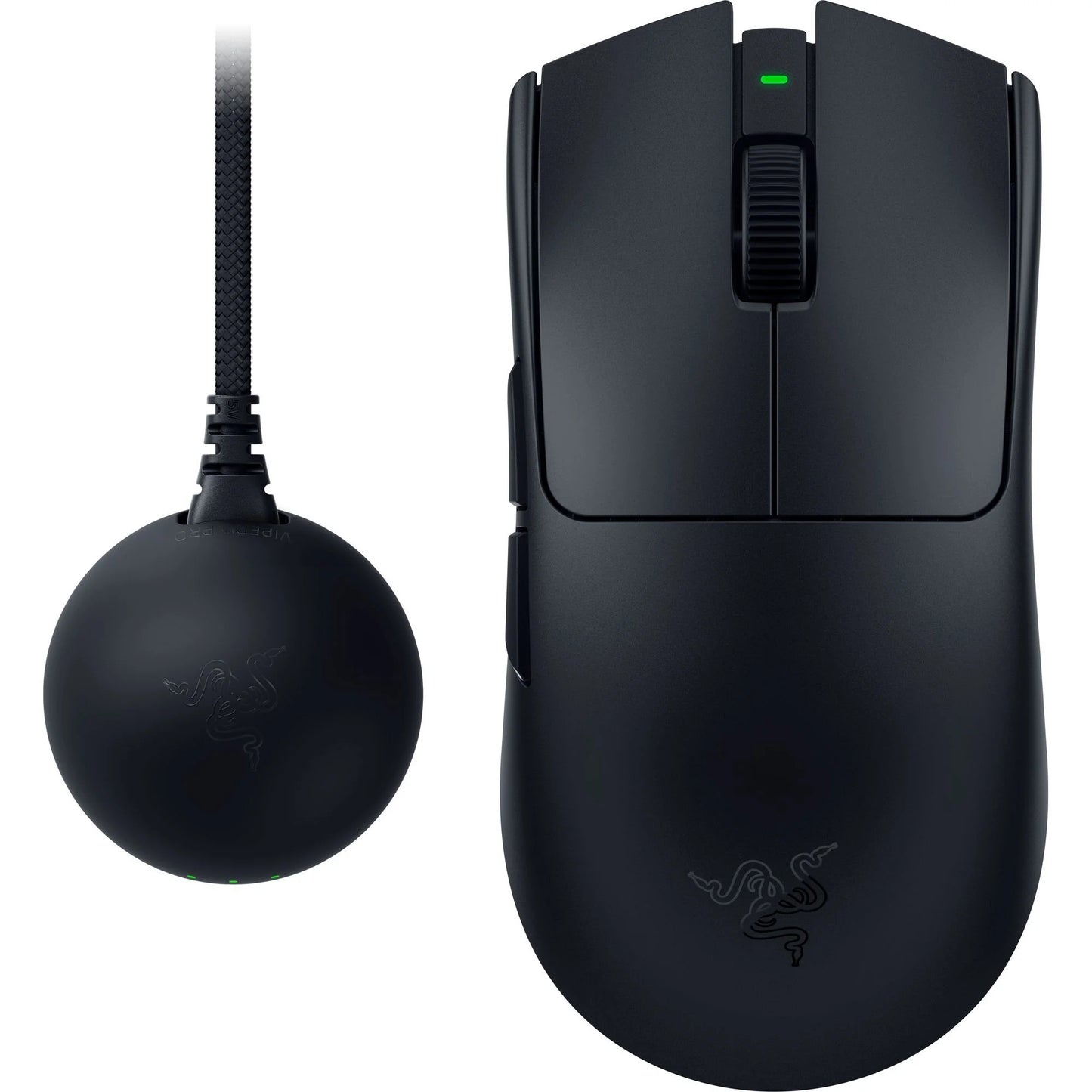 Viper V4 Pro Wireless Gaming Mouse – 49G Ultra Lightweight, 50K DPI Optical Sensor, 8K Polling Rate, USB-C Charging – Black