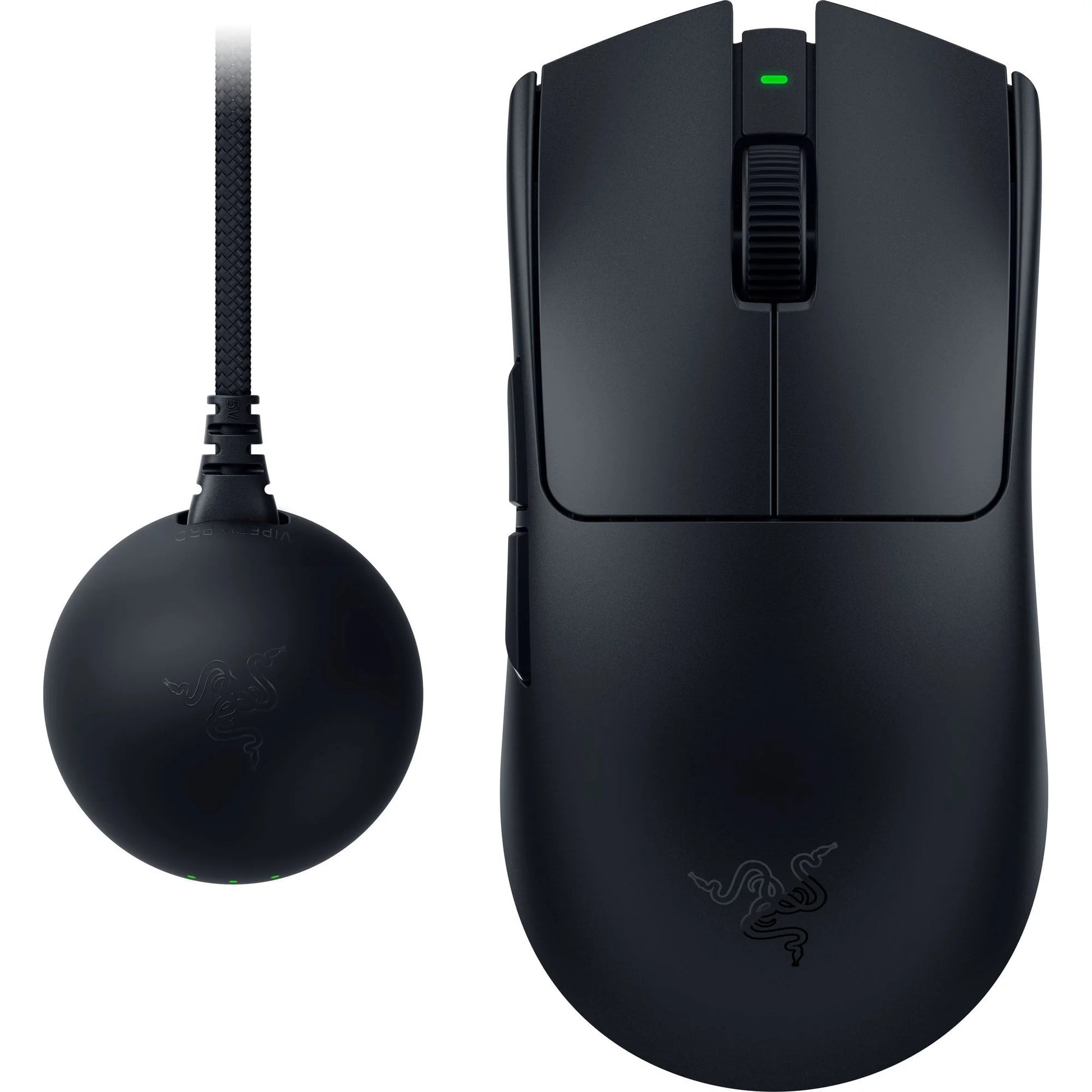 Viper V4 Pro Wireless Gaming Mouse – 49G Ultra Lightweight, 50K DPI Optical Sensor, 8K Polling Rate, USB-C Charging – Black