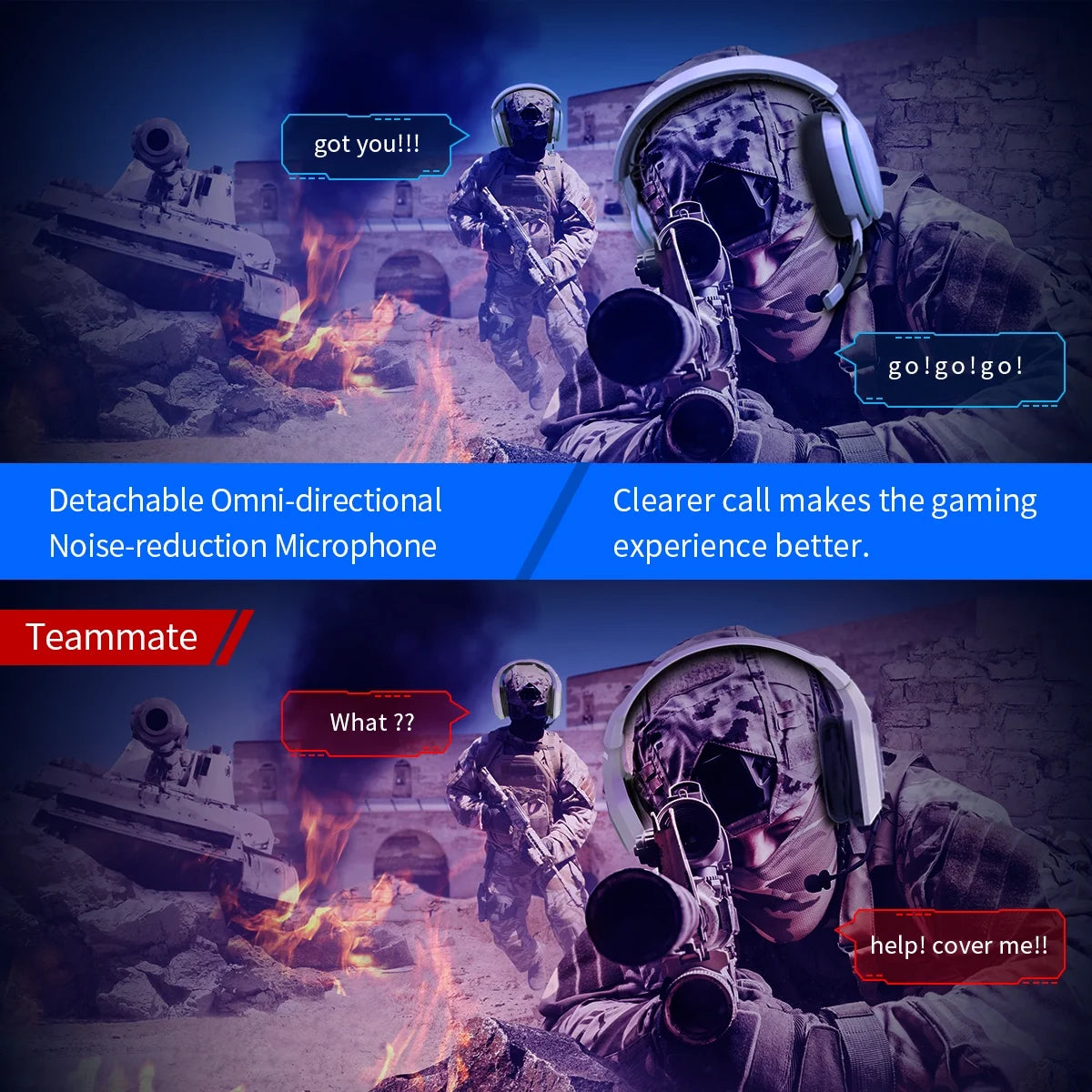 Wireless Gaming Headset 