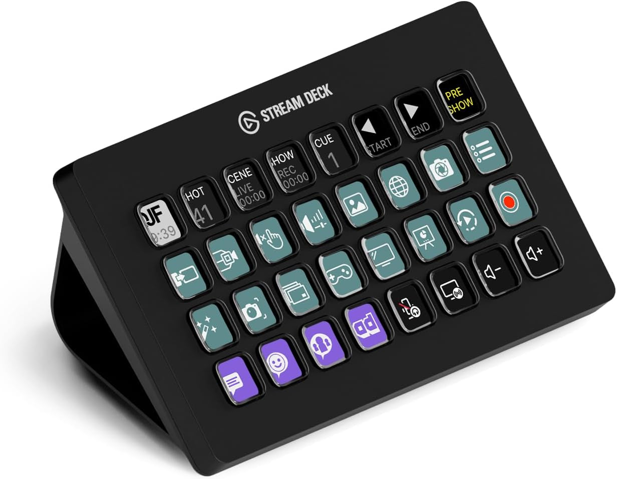 Stream Deck XL Advanced Studio Controller, 32 Keys 