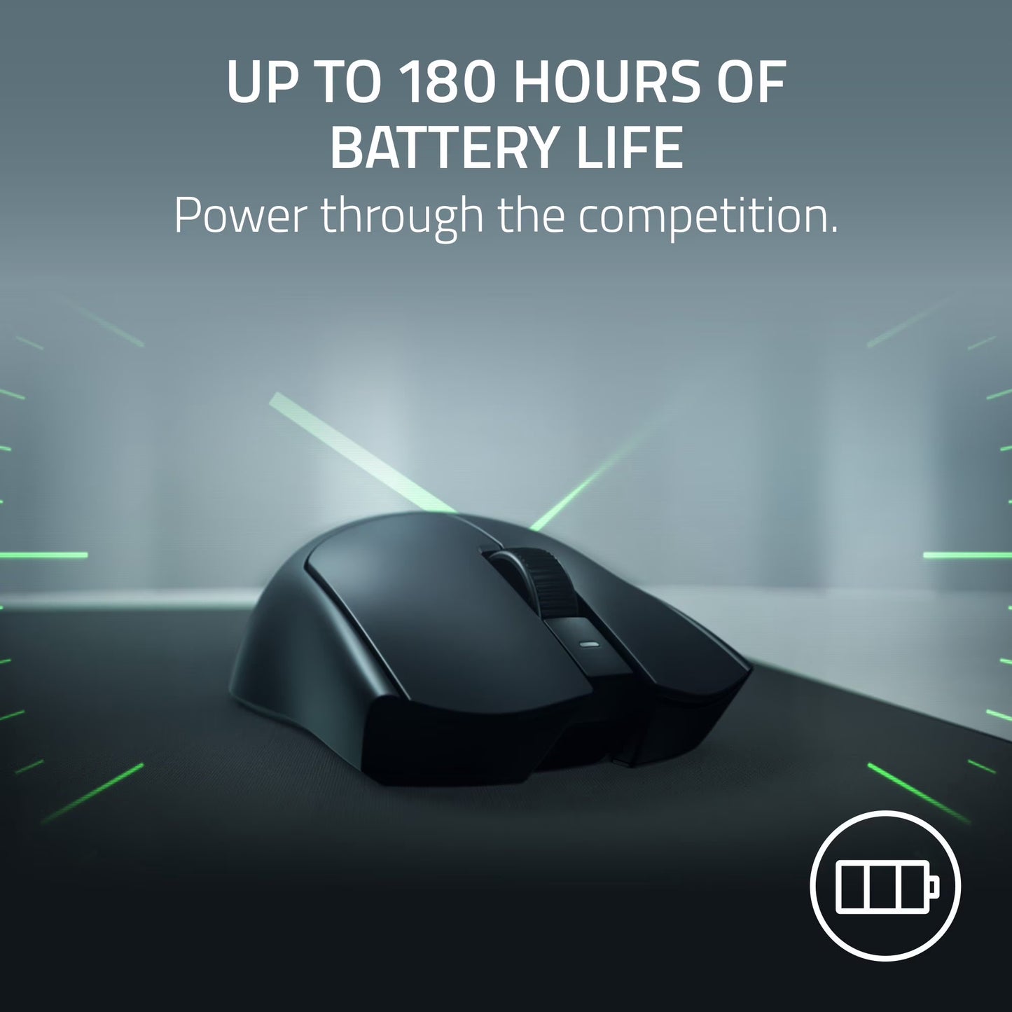Viper V4 Pro Wireless Gaming Mouse – 49G Ultra Lightweight, 50K DPI Optical Sensor, 8K Polling Rate, USB-C Charging – Black