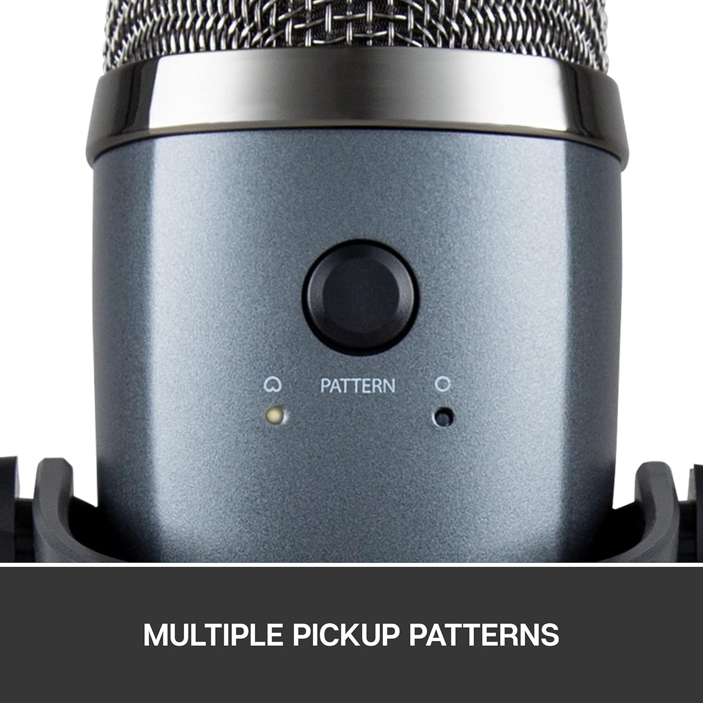 Logitech for Creators Blue Yeti Nano USB Microphone for Gaming, Streaming, Podcasting,Twitch, Youtube, Discord, Recording for PC and Mac, Plug & Play - Shadow Grey