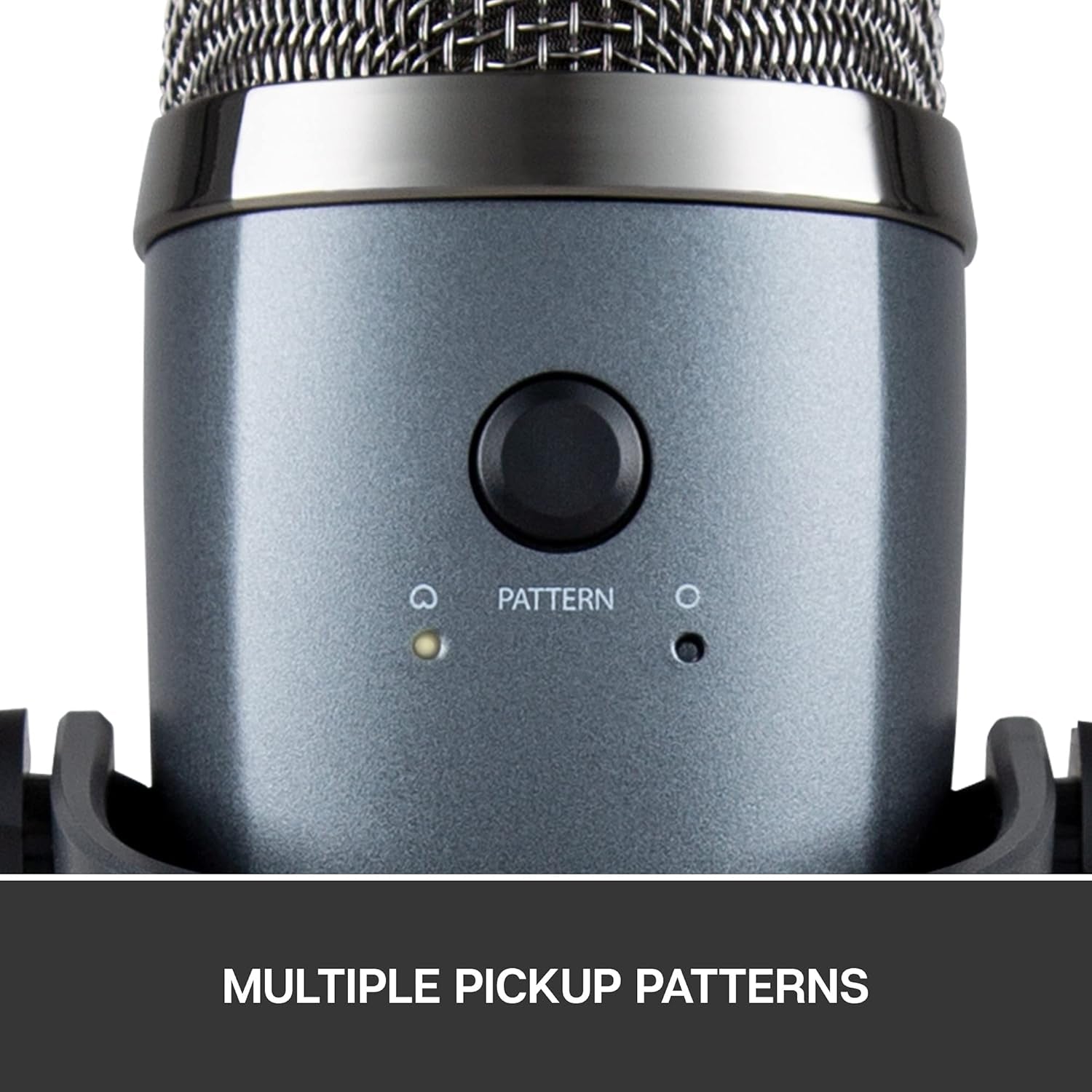 Logitech for Creators Blue Yeti Nano USB Microphone for Gaming, Streaming, Podcasting,Twitch, Youtube, Discord, Recording for PC and Mac, Plug & Play - Shadow Grey