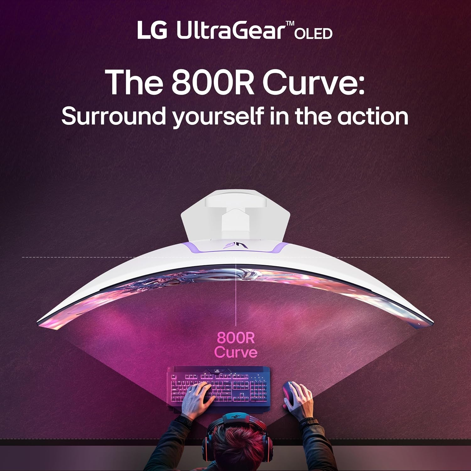 LG 39-Inch Ultragear WQHD (3440 X 1440) OLED Curved Gaming Monitor 240Hz