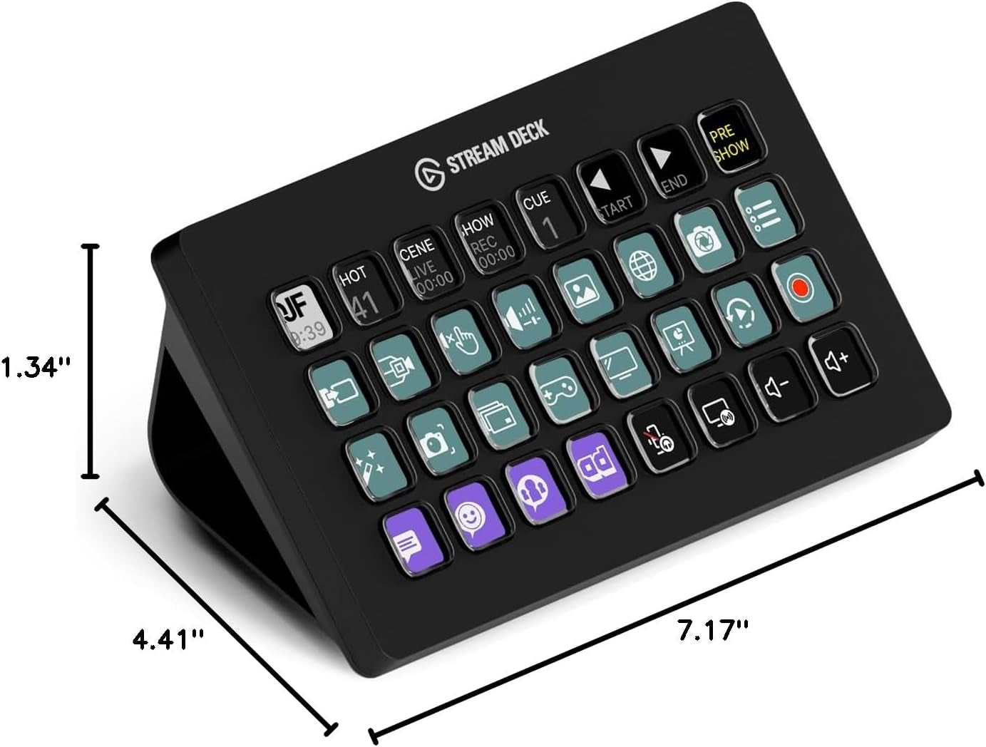 Stream Deck XL Advanced Studio Controller, 32 Keys 