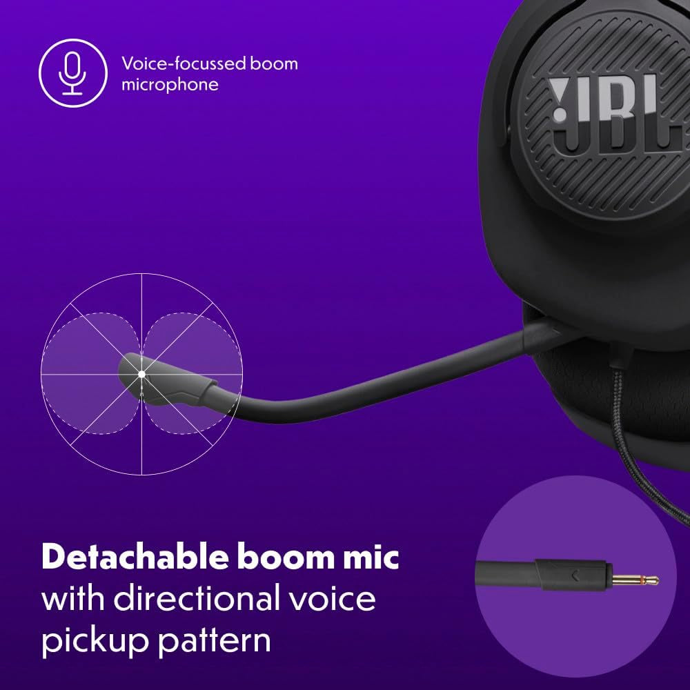 JBL Quantum 100M2 Wired Gaming Headset
