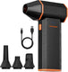Megaflow 50 Compressed Air Duster-110000Rpm Super Power Electric Air Duster, 3-Gear Adjustable Mini Blower with Fast Charging, Dust Blower for Computer, Keyboard, House, Outdoor and Car